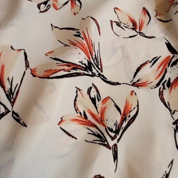 Sienna Sky Smocked Ivory Floral Top | Smocked Top | Sienna Sky Top - Picture 8 of 14